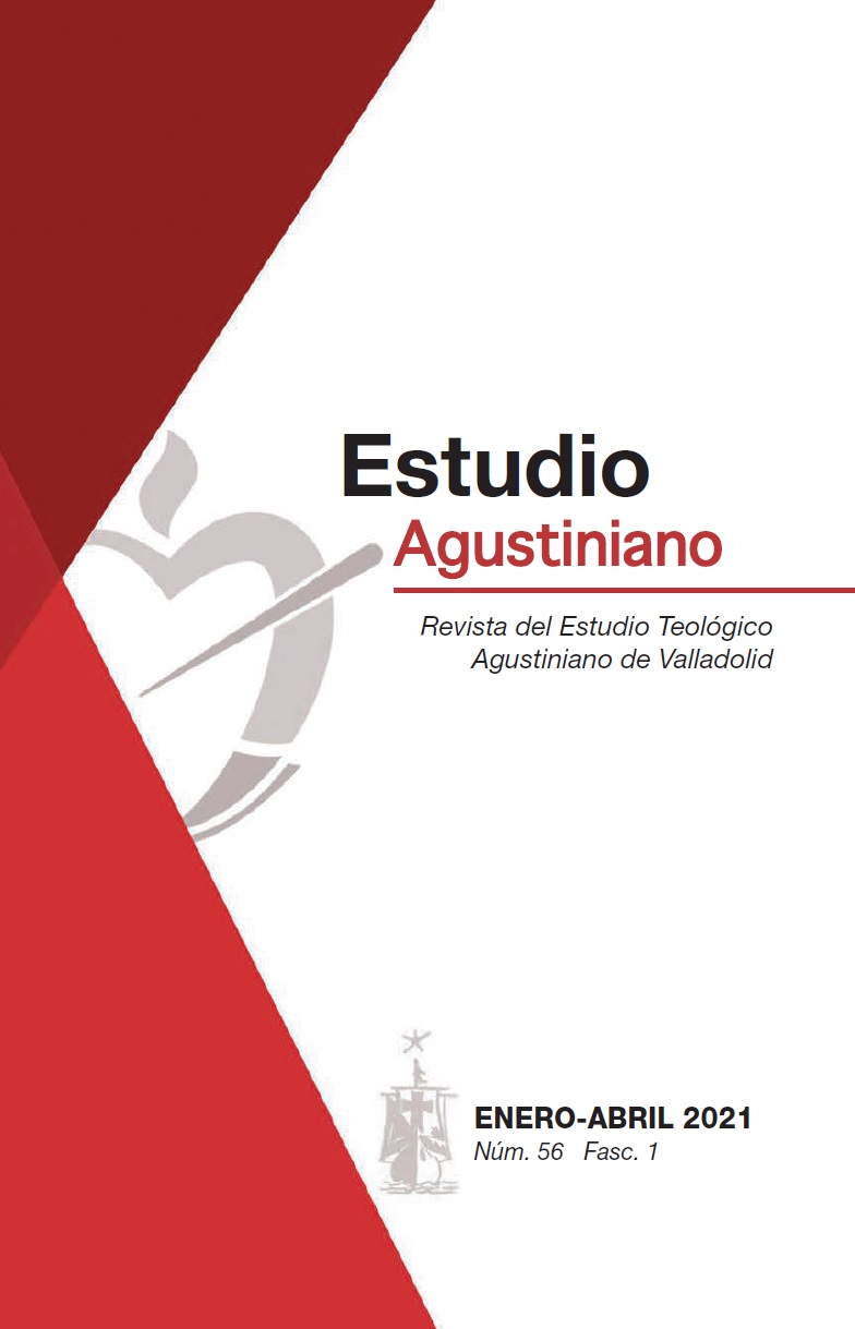 					Ver Vol. 56 Núm. 1 (2021): Estudio Agustiniano
				